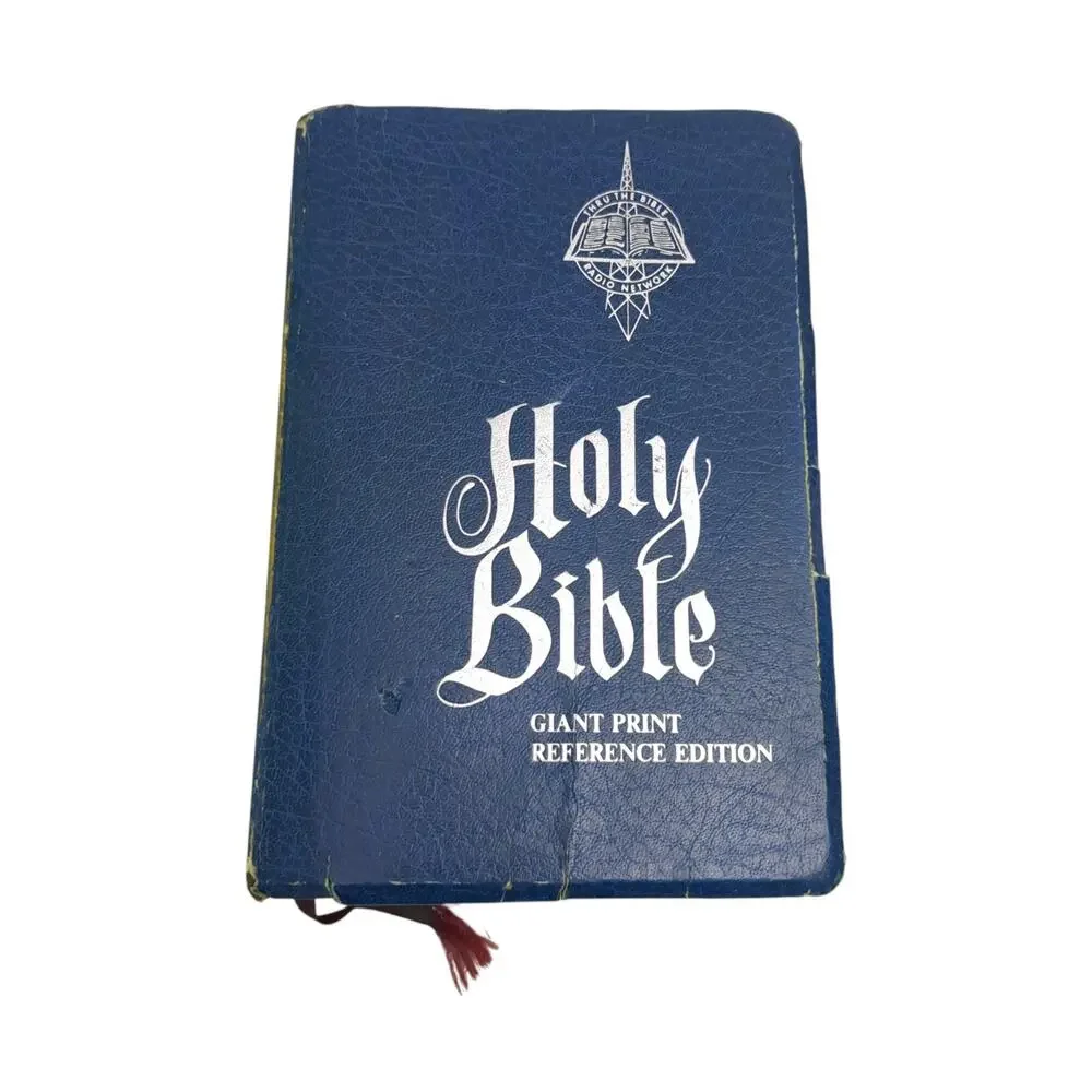 Holy Bible Giant Print Reference Edition Thru The Bible Radio Network KJV 1976